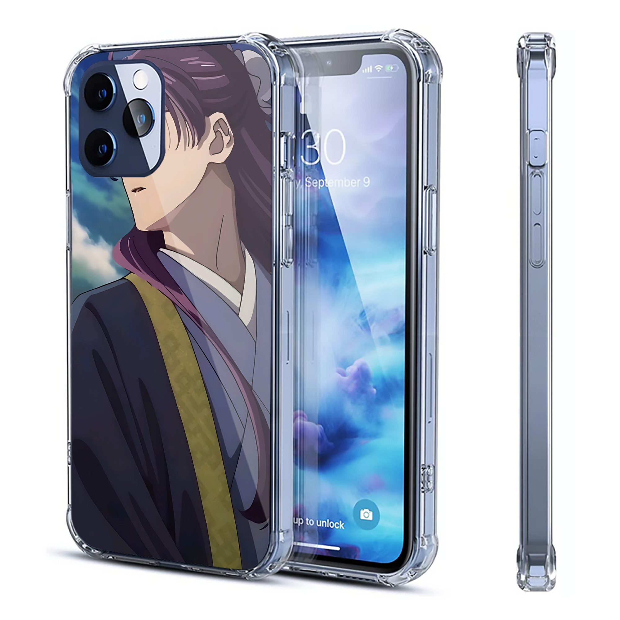 （画像用） 薬屋のひとりごと The Apothecary Diaries 【iPhone 12シリーズ対応】透明スマホケース（クリアソフトケース）